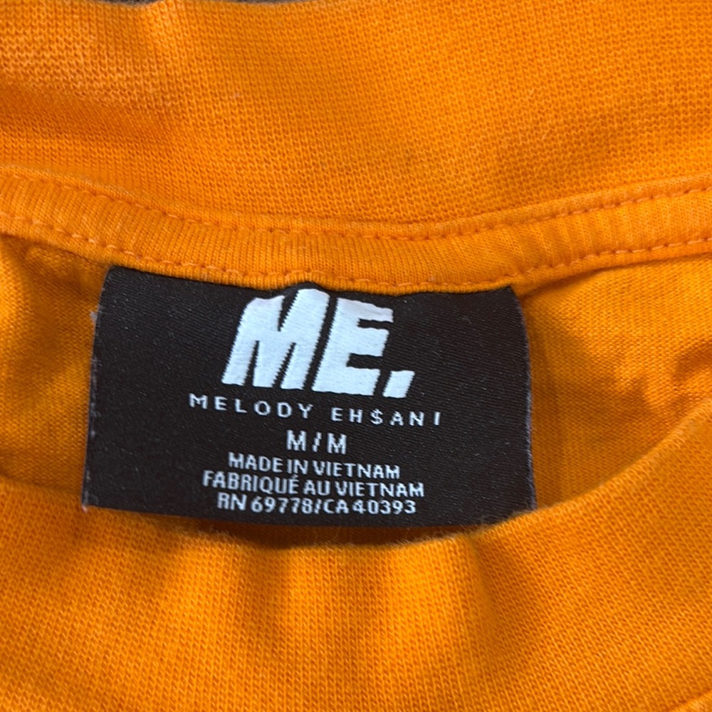 Melody Ehsani Bold Orange Tee - image 2